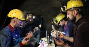 Maden ocağında metrelerce yeraltında ilk sahur