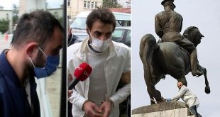 Samsun'da Onur Anıtı'na saldıranların cezası belli oldu
