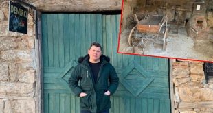 Satın aldığı evin altında 200 yıllık demirci dükkanı buldu