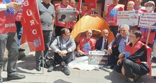 Büro-İş, artan kira fiyatlarını protesto için çadır kurdu: "Hayalimizi yıktınız"